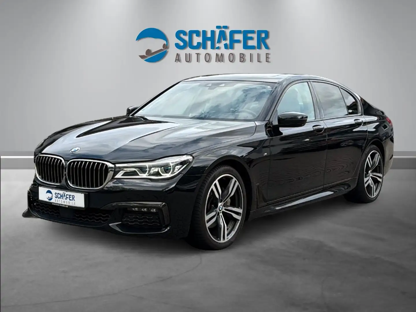 BMW 730 d xDrive M-Sport #LASER #LUFT #HUD #H&K #360° Noir - 1