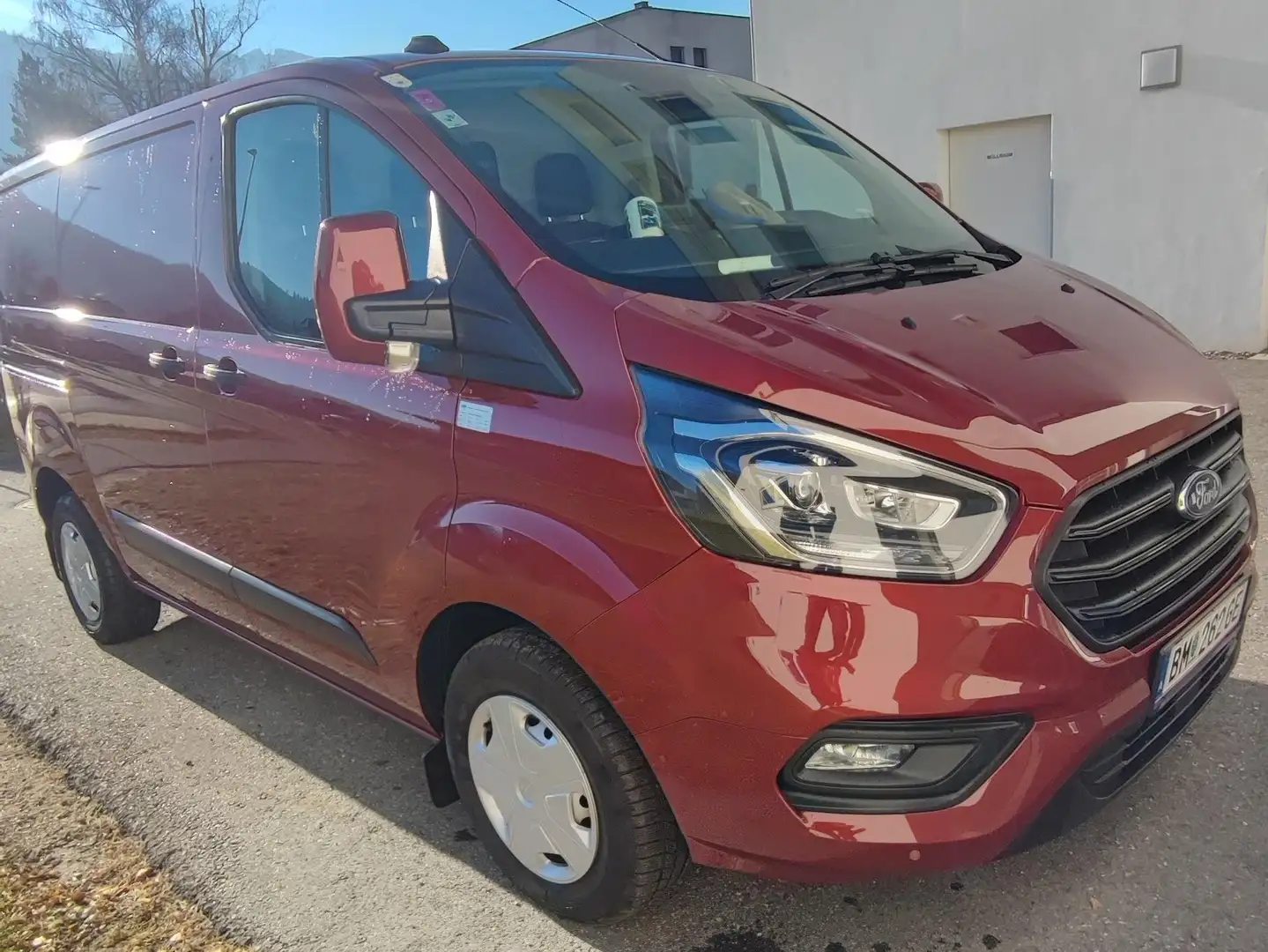 Ford Transit Custom Transit Custom Kasten 2,0 MHEV L1H1 300 TrailTrail Rot - 2
