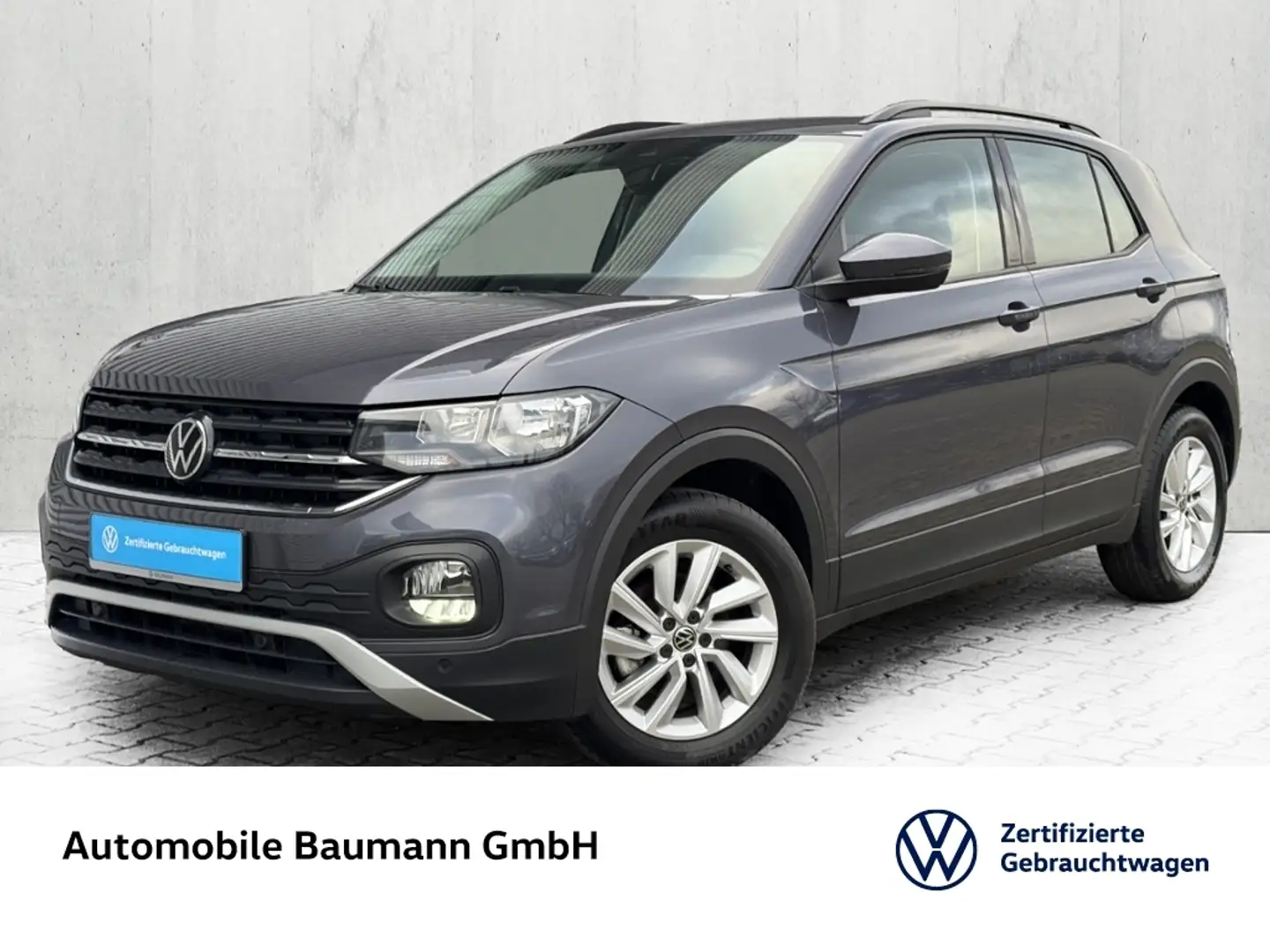 Volkswagen T-Cross 1.0 TSI Life *APP*ACC*PDC* Šedá - 1
