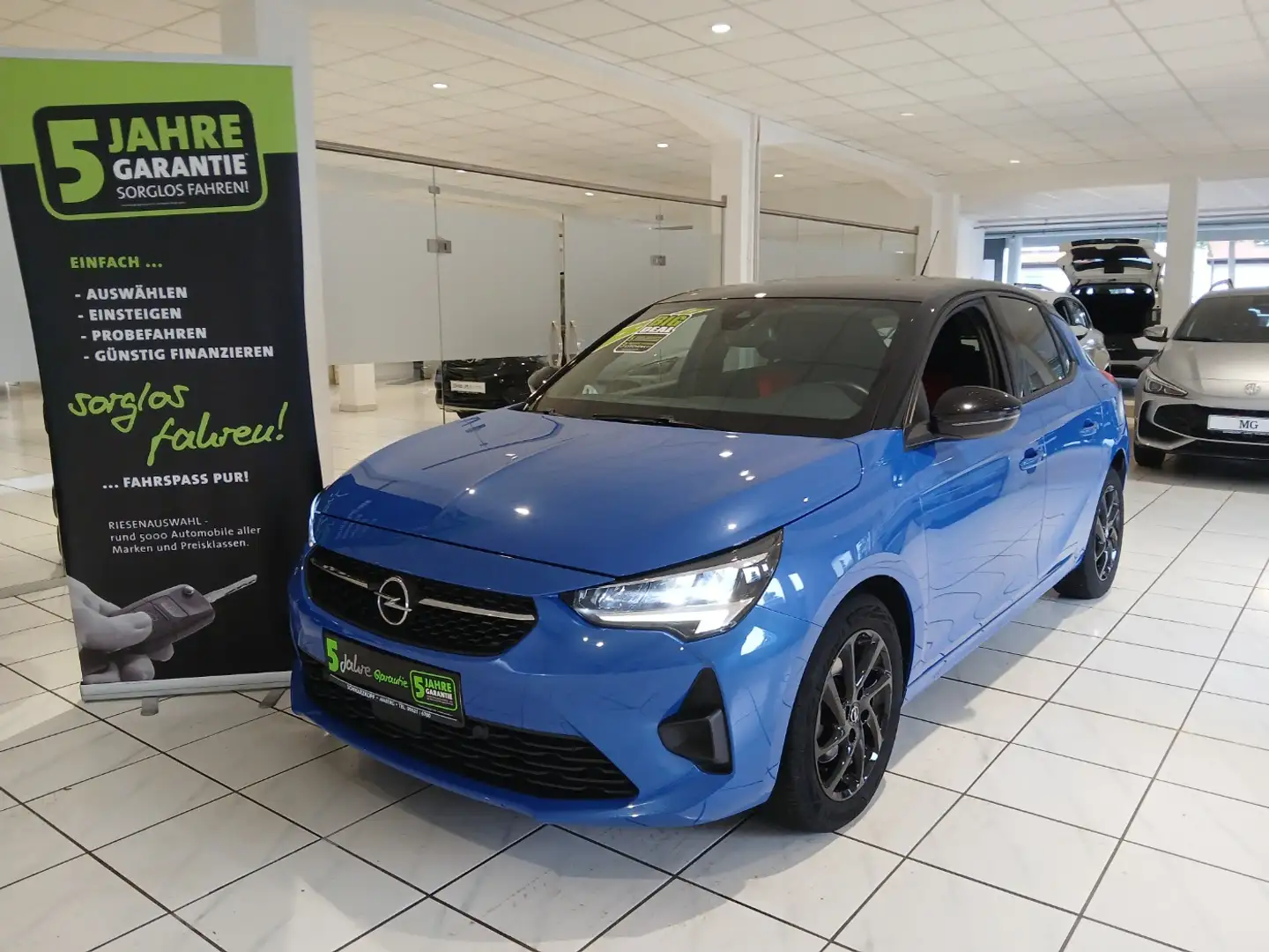 Opel Corsa F 1.2T Rückfahrkamera,Parkpilot,Tempomat Blu/Azzurro - 2