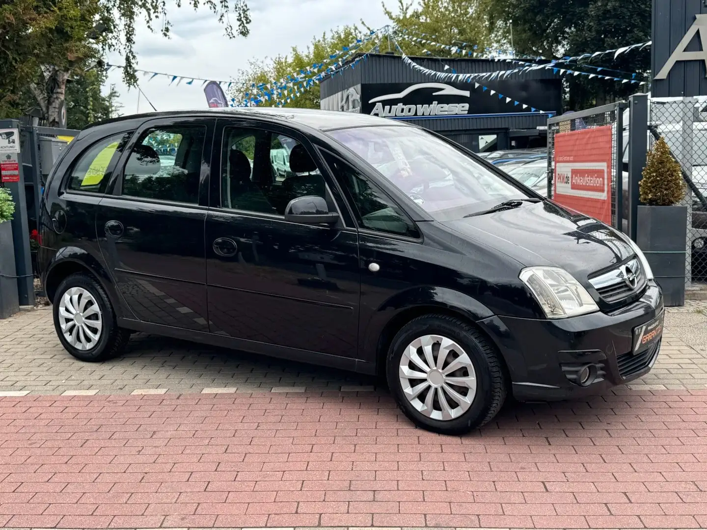 Opel Meriva CATCH ME 1.6*Klima*Sitzheizung*TÜV+ZR NEU Schwarz - 1