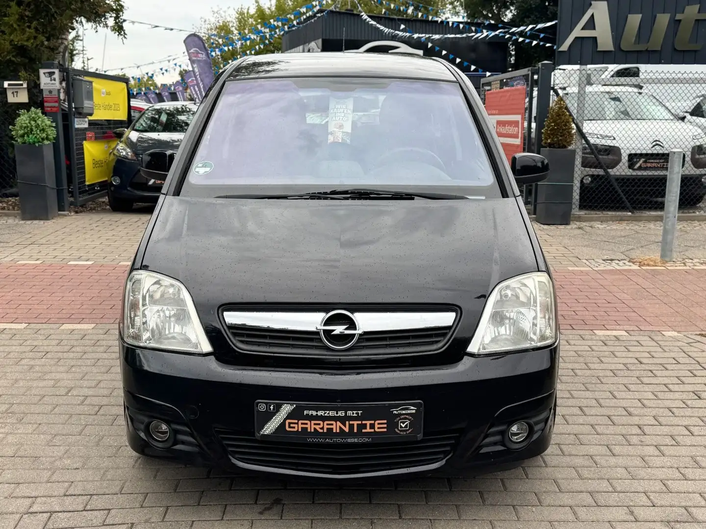 Opel Meriva CATCH ME 1.6*Klima*Sitzheizung*TÜV+ZR NEU Schwarz - 2