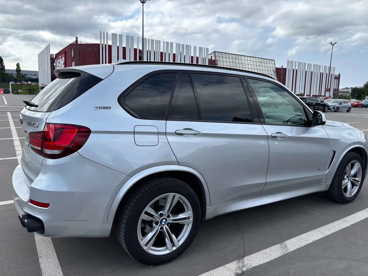 BMW X5 X5 MSport xDrive40e 245 cv Boîte auto Argent - 2