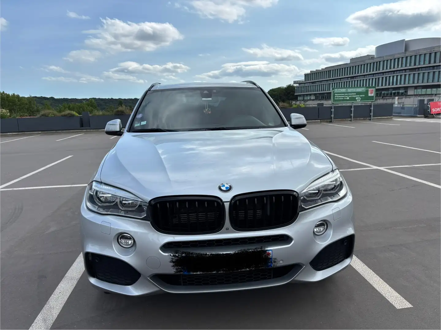 BMW X5 X5 MSport xDrive40e 245 cv Boîte auto Argent - 1
