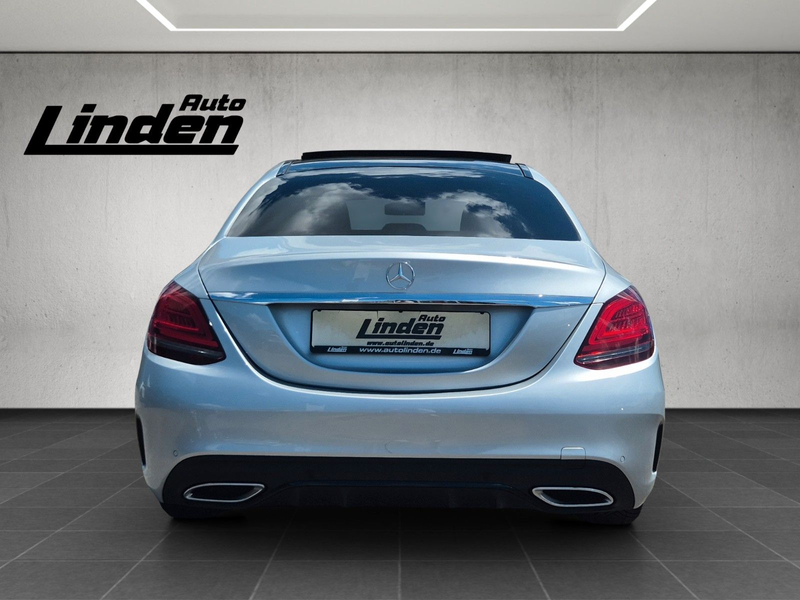 Mercedes-Benz C 300 C300d AMG Pano Burmester LED 360 Leder Night — photo 4