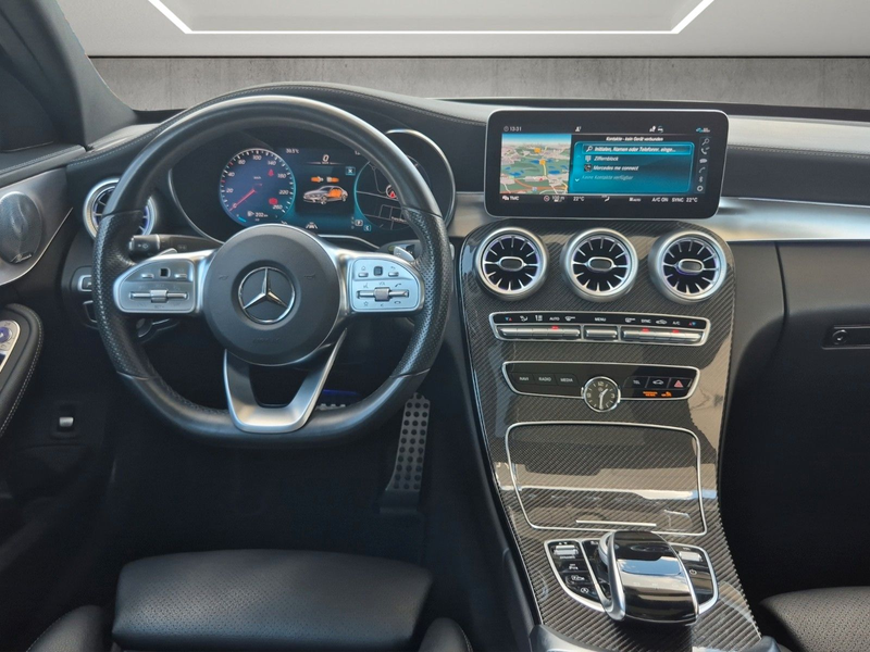 Mercedes-Benz C 300 C300d AMG Pano Burmester LED 360 Leder Night — photo 13