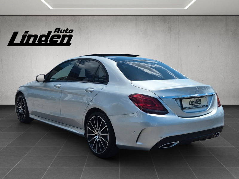 Mercedes-Benz C 300 C300d AMG Pano Burmester LED 360 Leder Night — photo 3