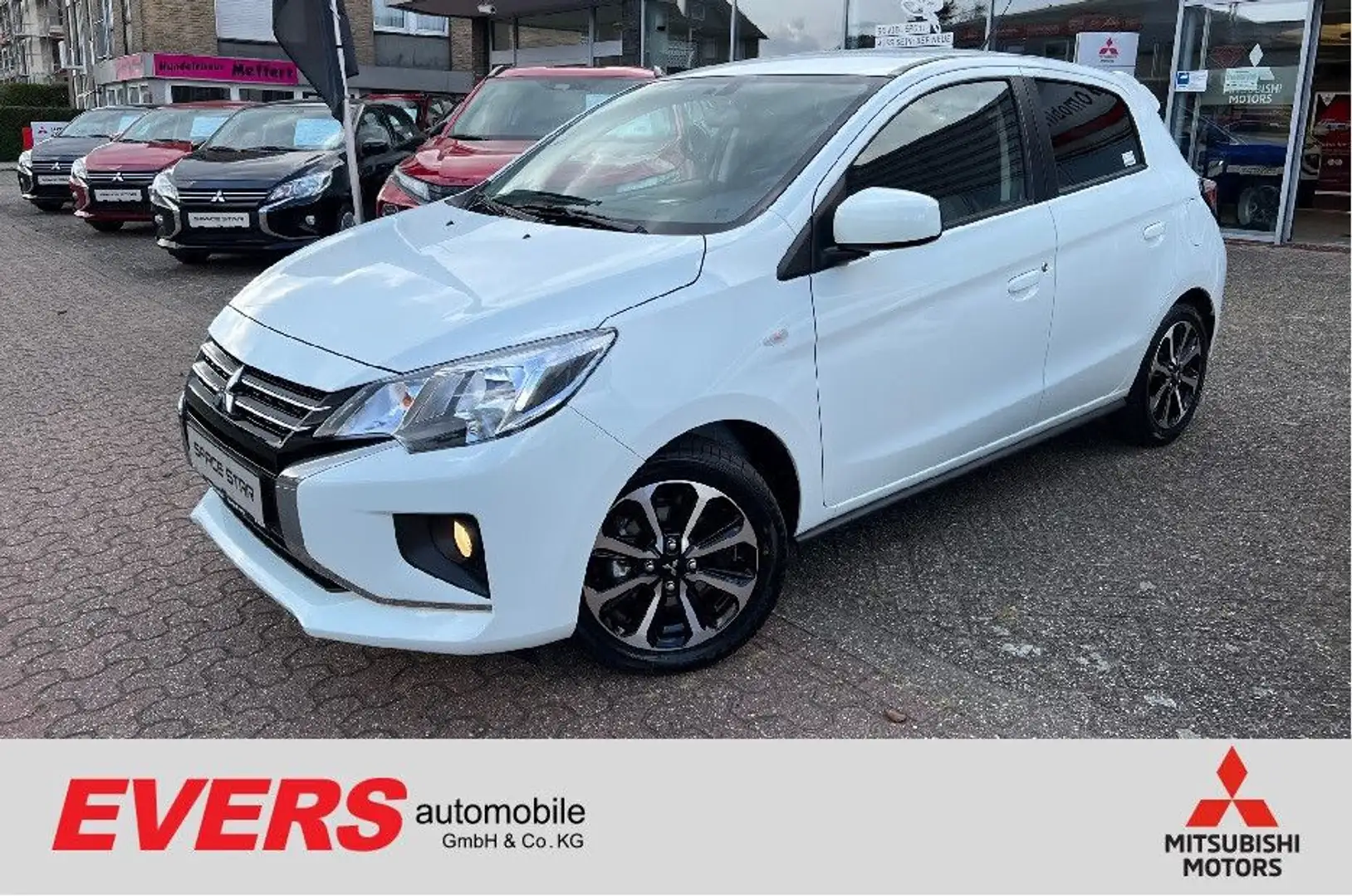 Mitsubishi Space Star 1.2 Select+ CVT *LM-Felgen*SHZ*Kamera Weiß - 1