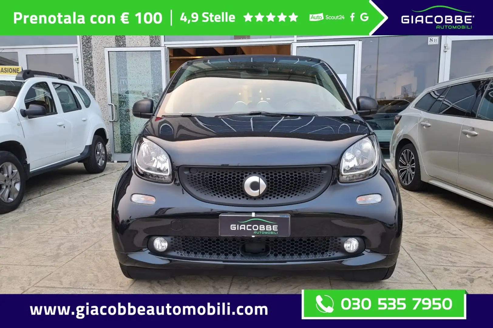 smart forTwo Fortwo 1.0 Passion 71cv twinamic Schwarz - 1