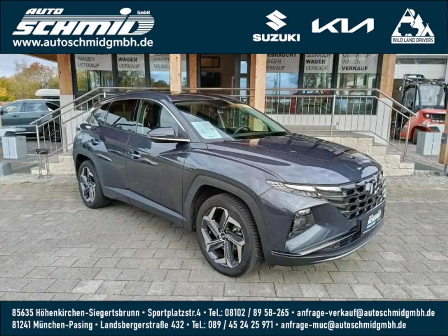 Hyundai TUCSON TUCSON 1.6T PHEV 4WD TREND Grijs - 1