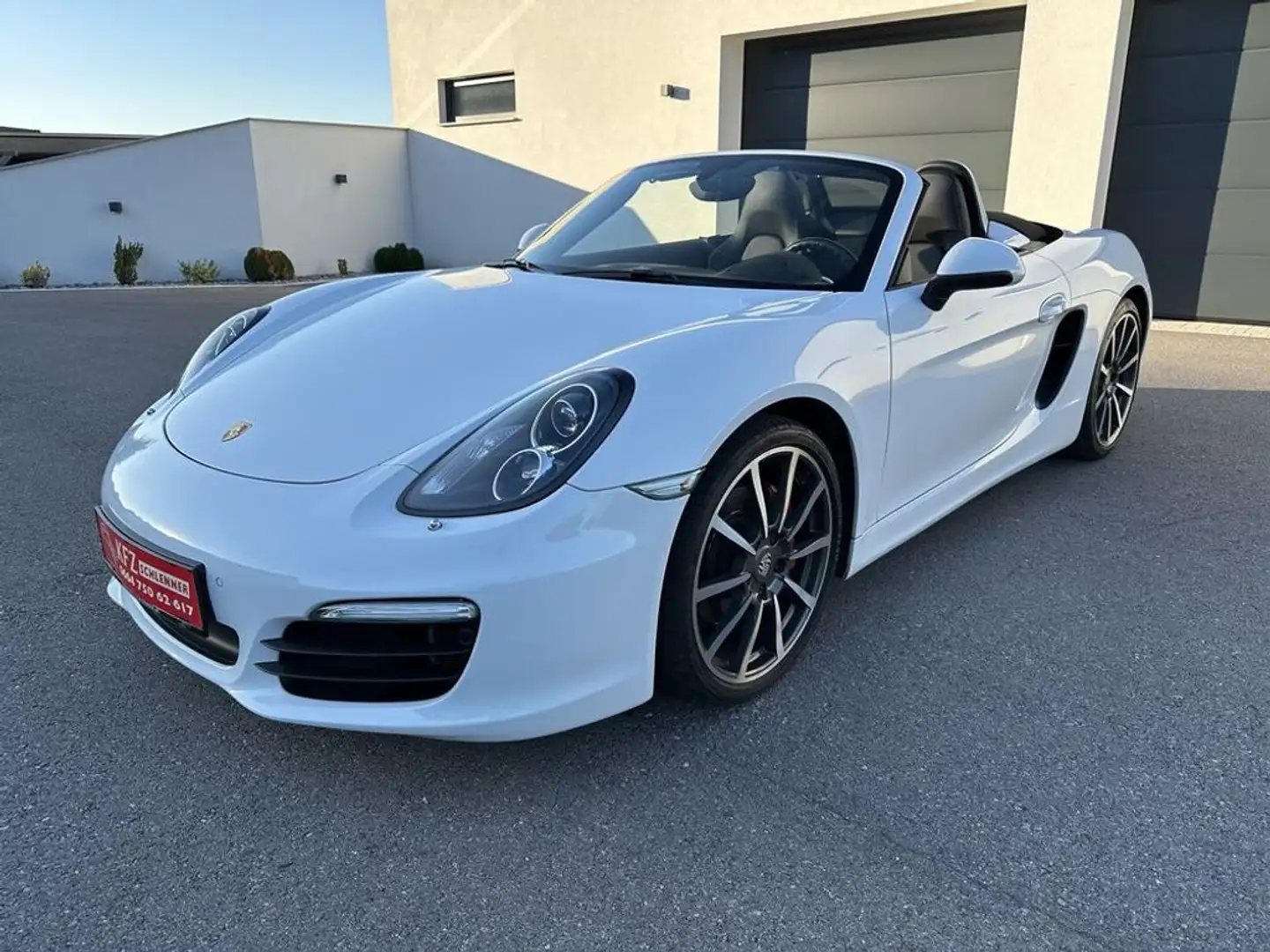 Porsche Boxster S 981 3,4 DSG aus Erster Hand,wie NEU!!!!! Wit - 1
