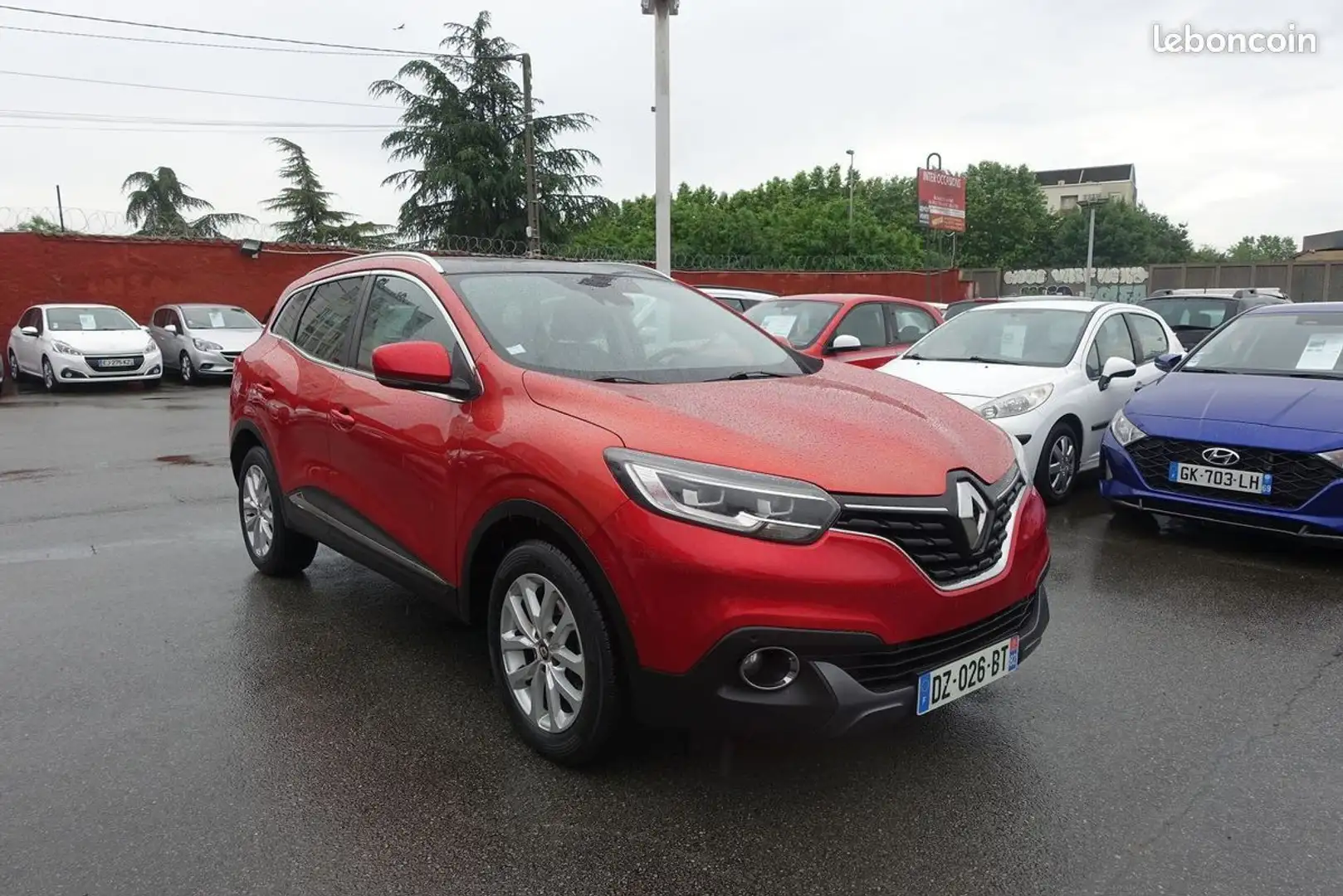 Renault Kadjar 1.5 DCI 110CH ENERGY INTENS EDC ECO² Rouge - 2