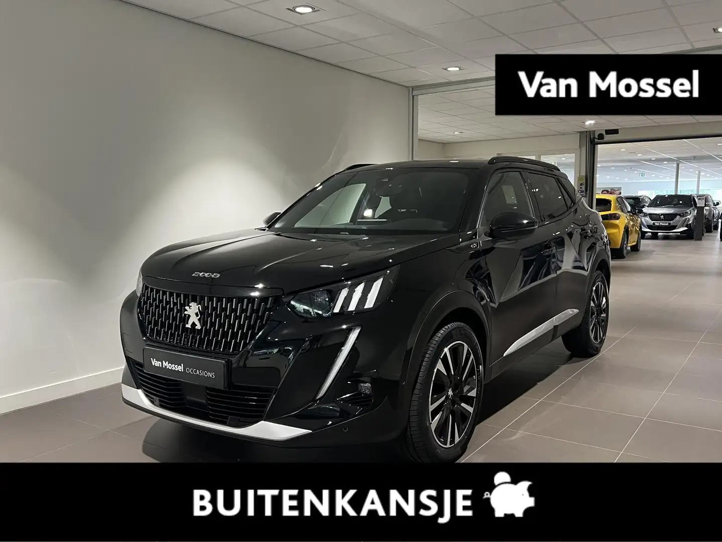 Peugeot 2008 1.2 PureTech GT Pack | Camera | Navigatie | Alcant Zwart - 1