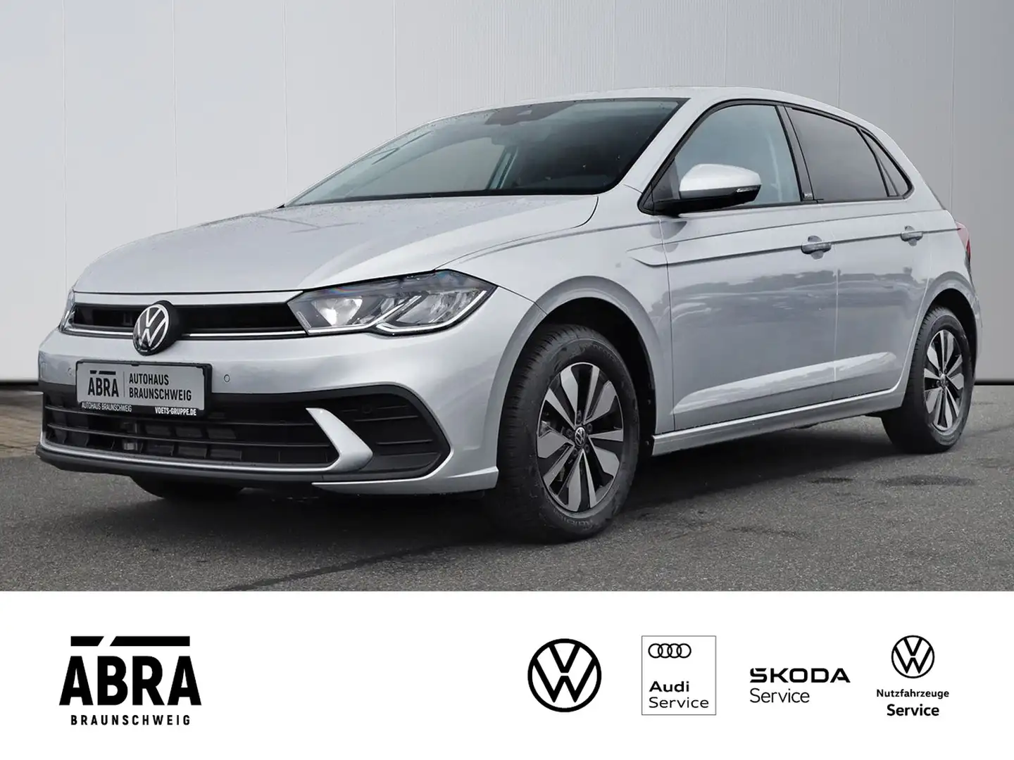 Volkswagen Polo 1.0 DSG Move NAV+LED+ACC+PDC+SITZHEIZUNG Silber - 1