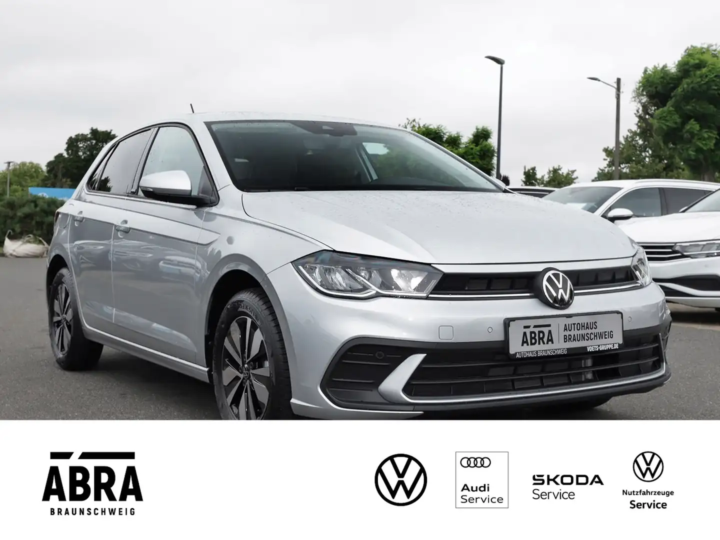 Volkswagen Polo 1.0 DSG Move NAV+LED+ACC+PDC+SITZHEIZUNG Silber - 2