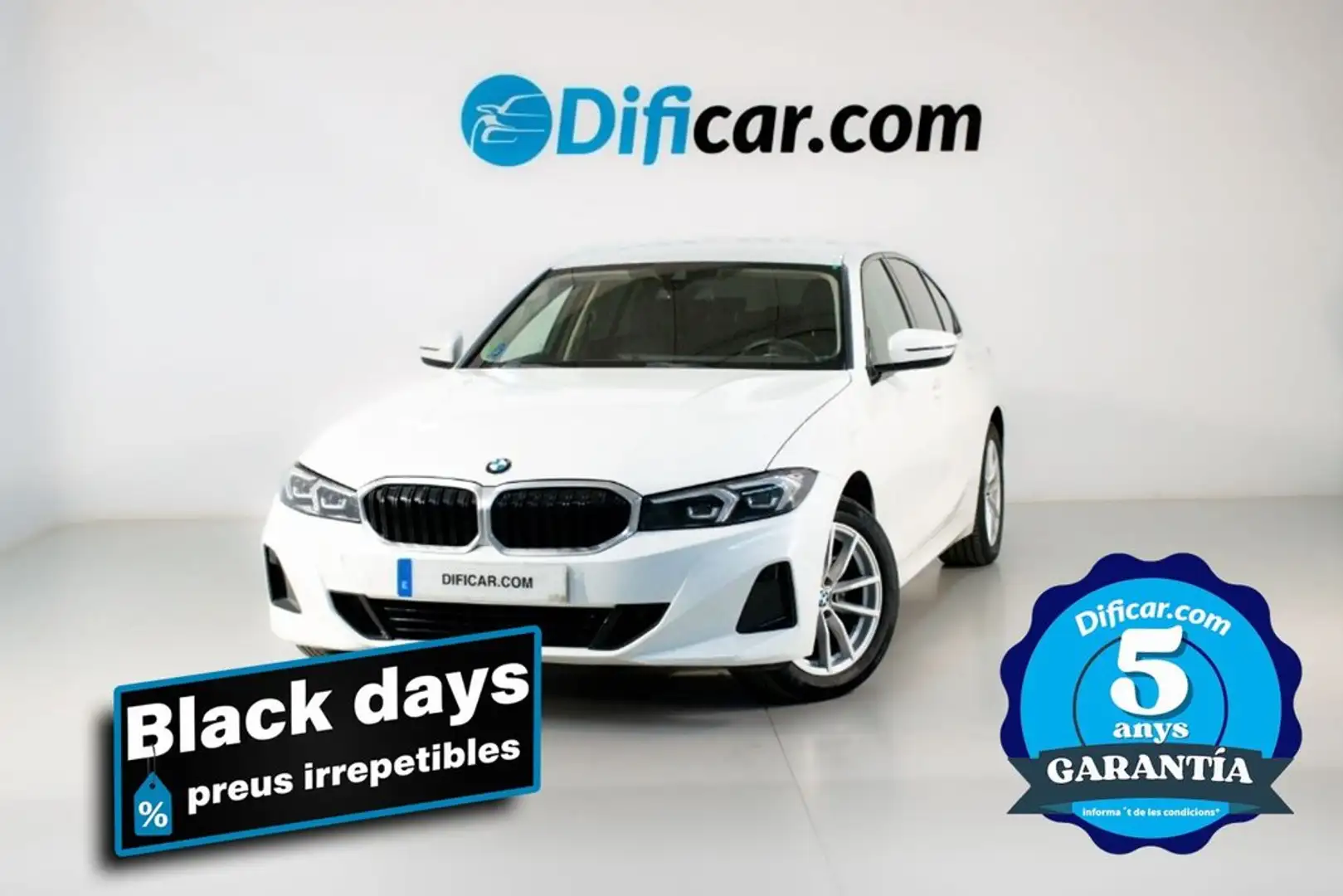 BMW 318 318D AUTO Blanco - 1