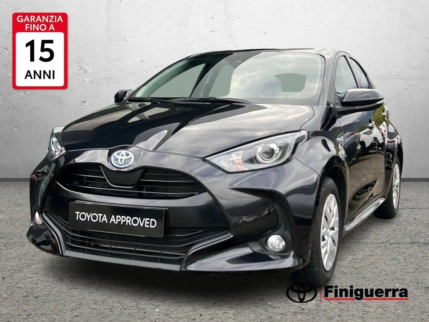 Toyota Yaris Yaris 1.5 Hybrid 5 porte Active Nero - 1