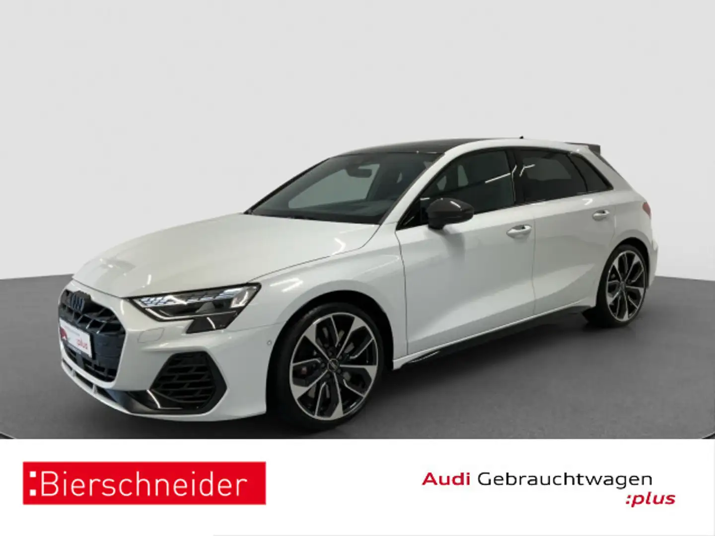 Audi S3 TFSI qu 19 MATRIX PANO HuD SONOS Weiß - 1
