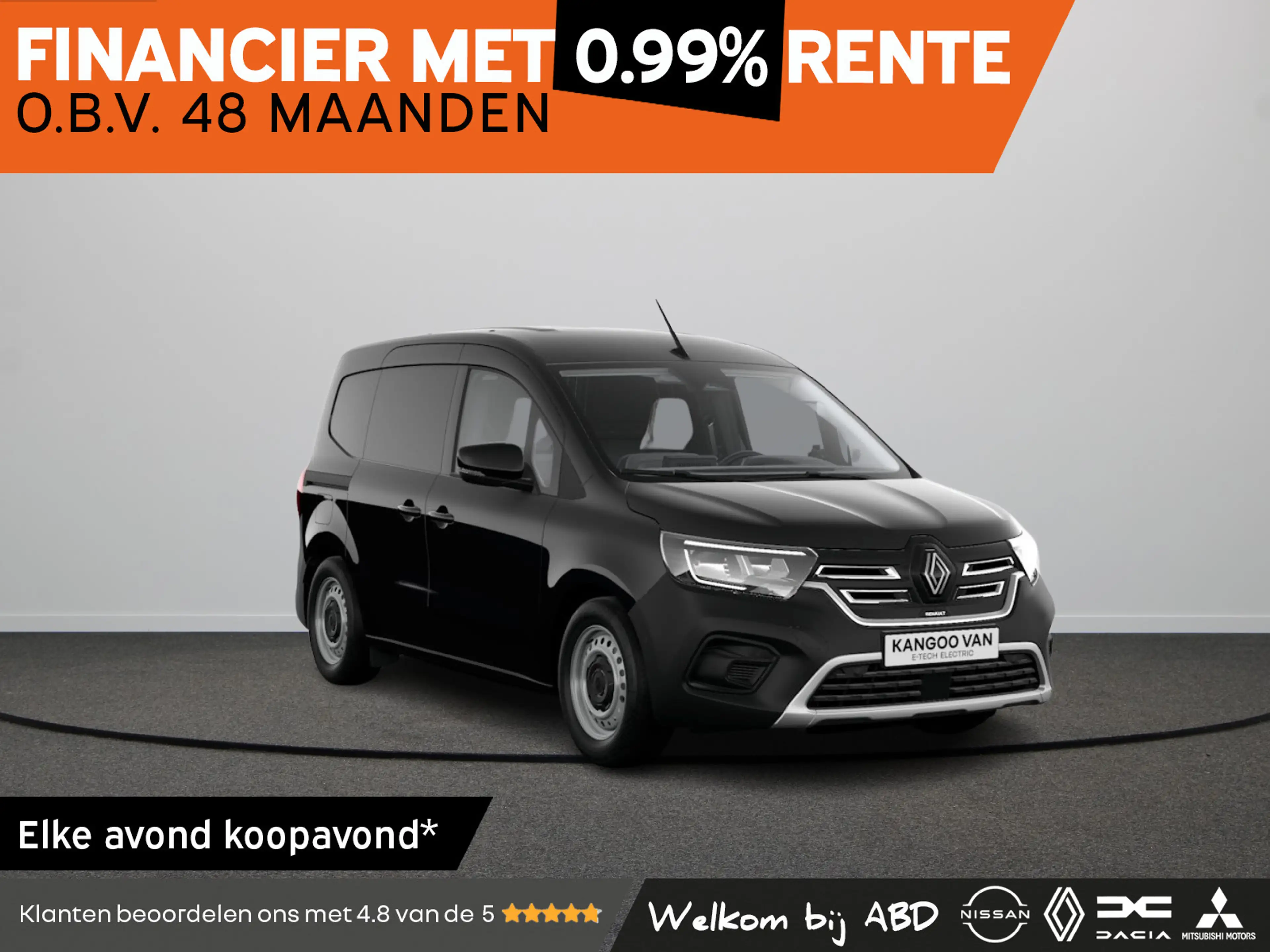 Renault Kangoo Extra 44 kWh | Achteruitrijcamera | Easy & Safe dr