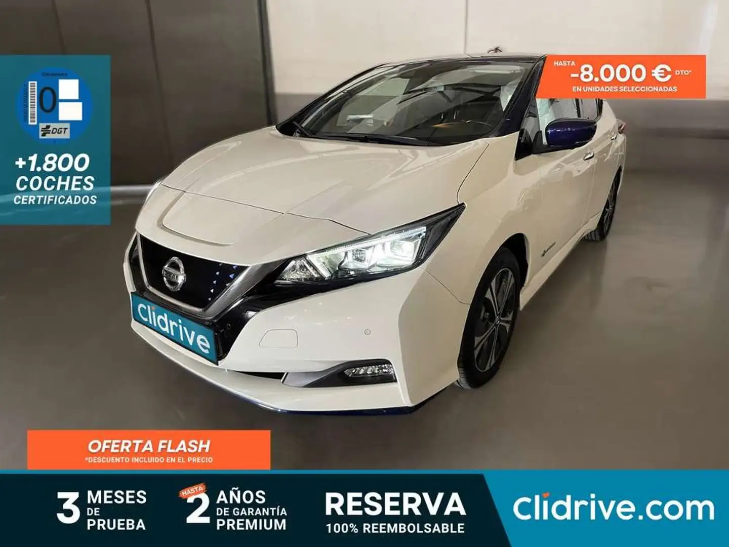Nissan Leaf 62 kWh e+ N-Connecta 160kW Blanco - 1