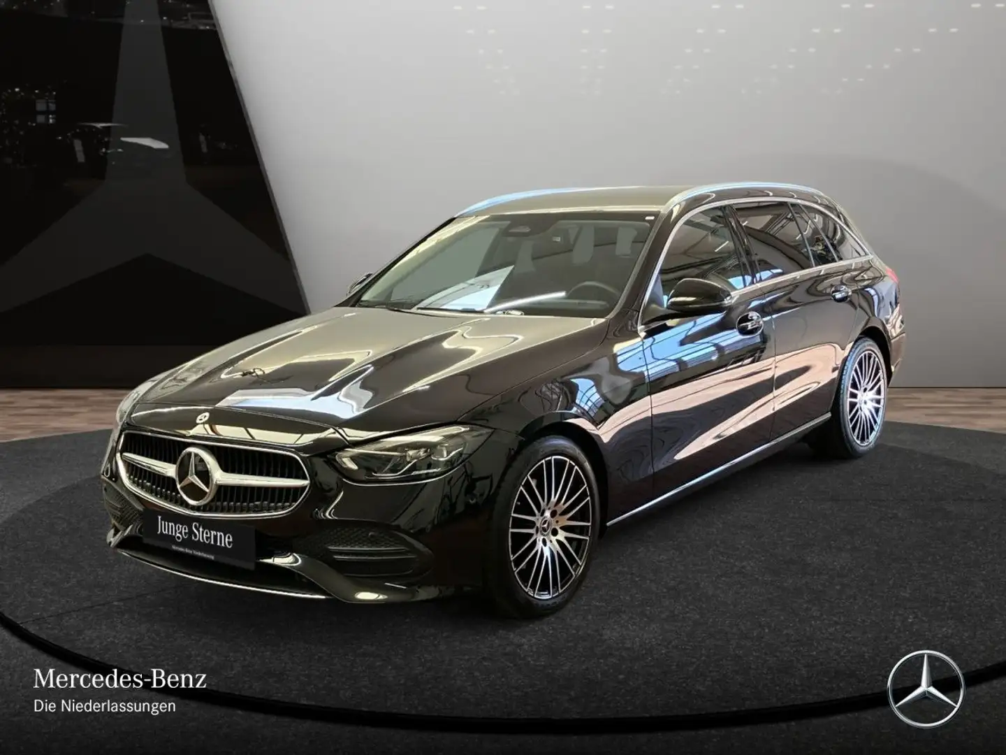 Mercedes-Benz C 200 T AVANTG+LED+KAMERA+TOTW+KEYLESS+9G Schwarz - 2