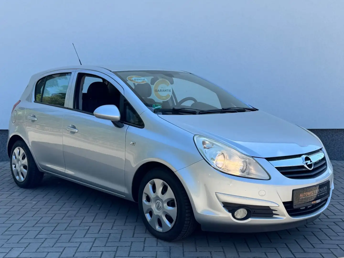 Opel Corsa D 1.2 Edition KLIMA MFL 5-TRG TÜV NEU Argent - 1