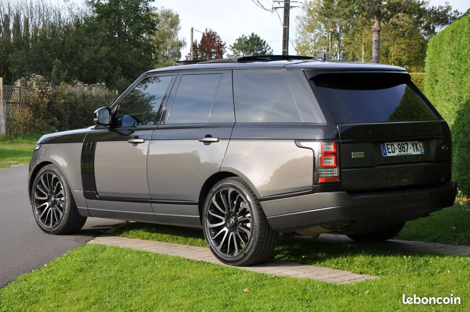 Land Rover Range Rover LAND IV 5.0 V8 510 SUPERCHARGED AUTOBIOGRAPHY SWB [Coordonnées masquées]kms Gris - 2