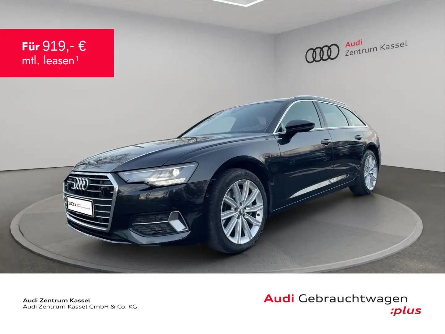 Audi A6 50 TDI quattro LED Pano HuD AHK Leder Grau - 1