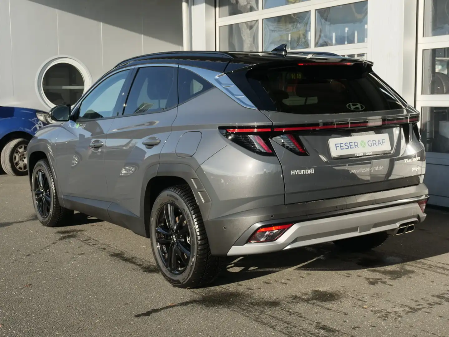 Hyundai TUCSON PRIME 360° NAVI CAM MATRIX HeadUP SHZ AHK Grau - 2