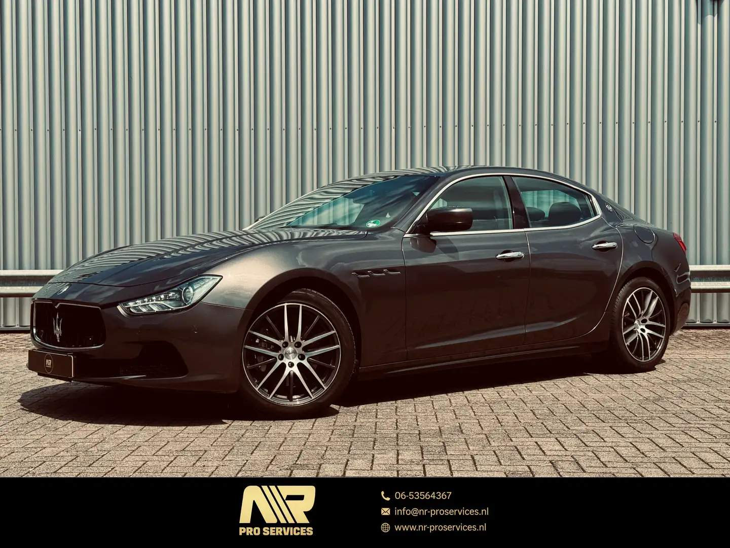 Maserati Ghibli 3.0 leder | NAVI | Camera | Dealer Oh | Top staat! Gris - 1