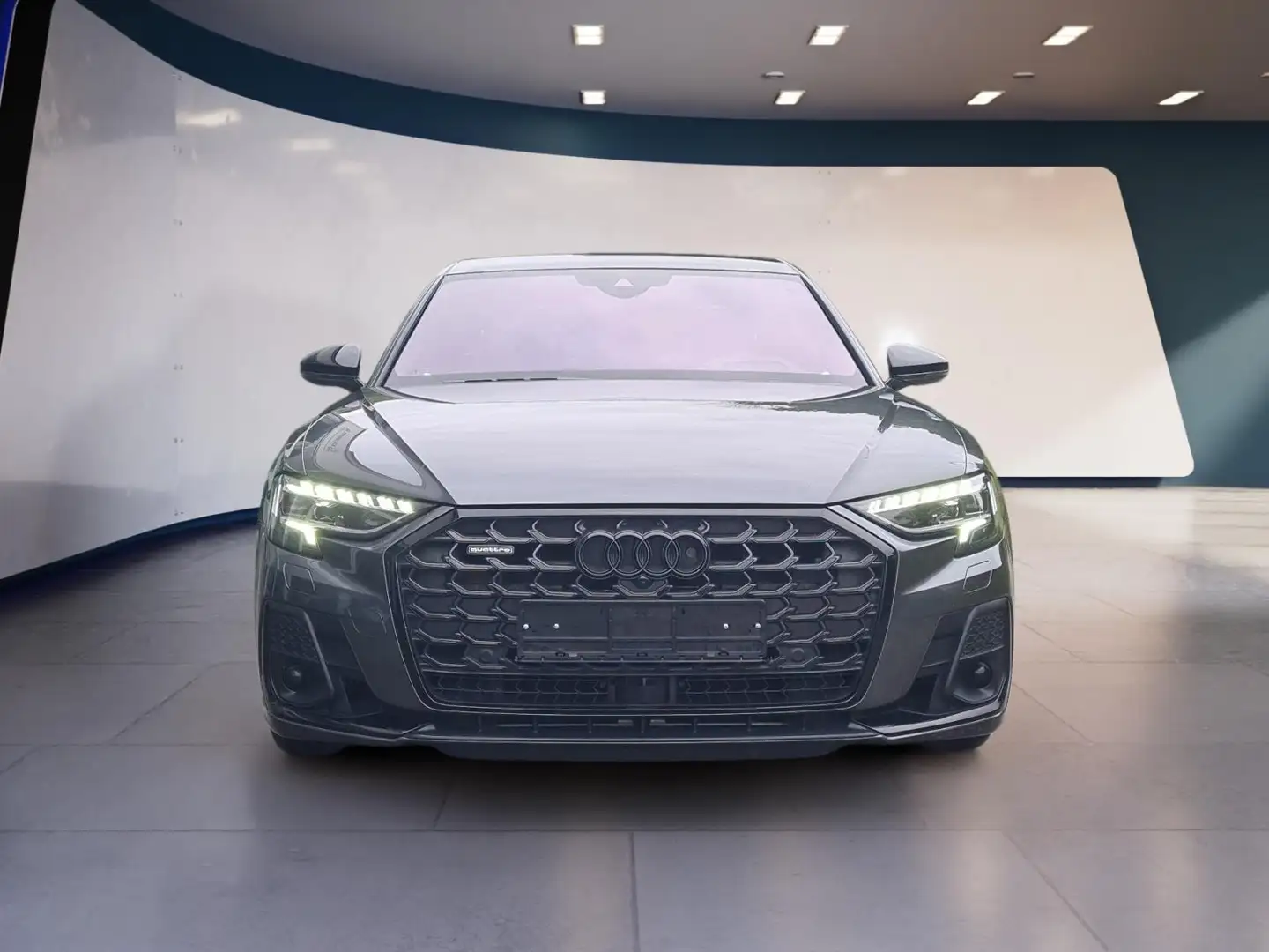 Audi A8 55 TFSI quattro AHK NightVision B&O StHeiz Grau - 2