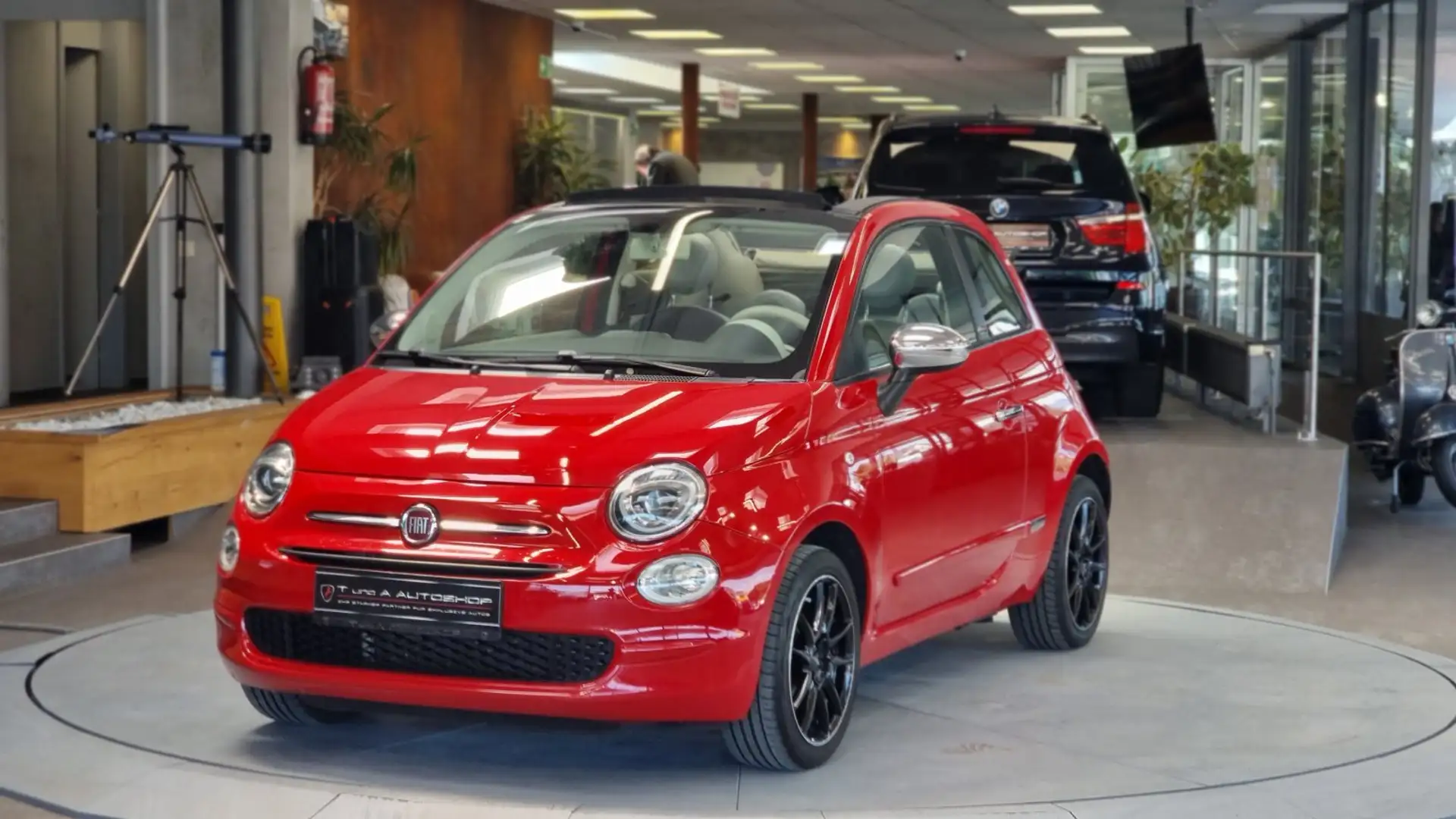 Fiat 500C Cabrio *Wenig KM*Ab:149 Euro€ Rot - 1