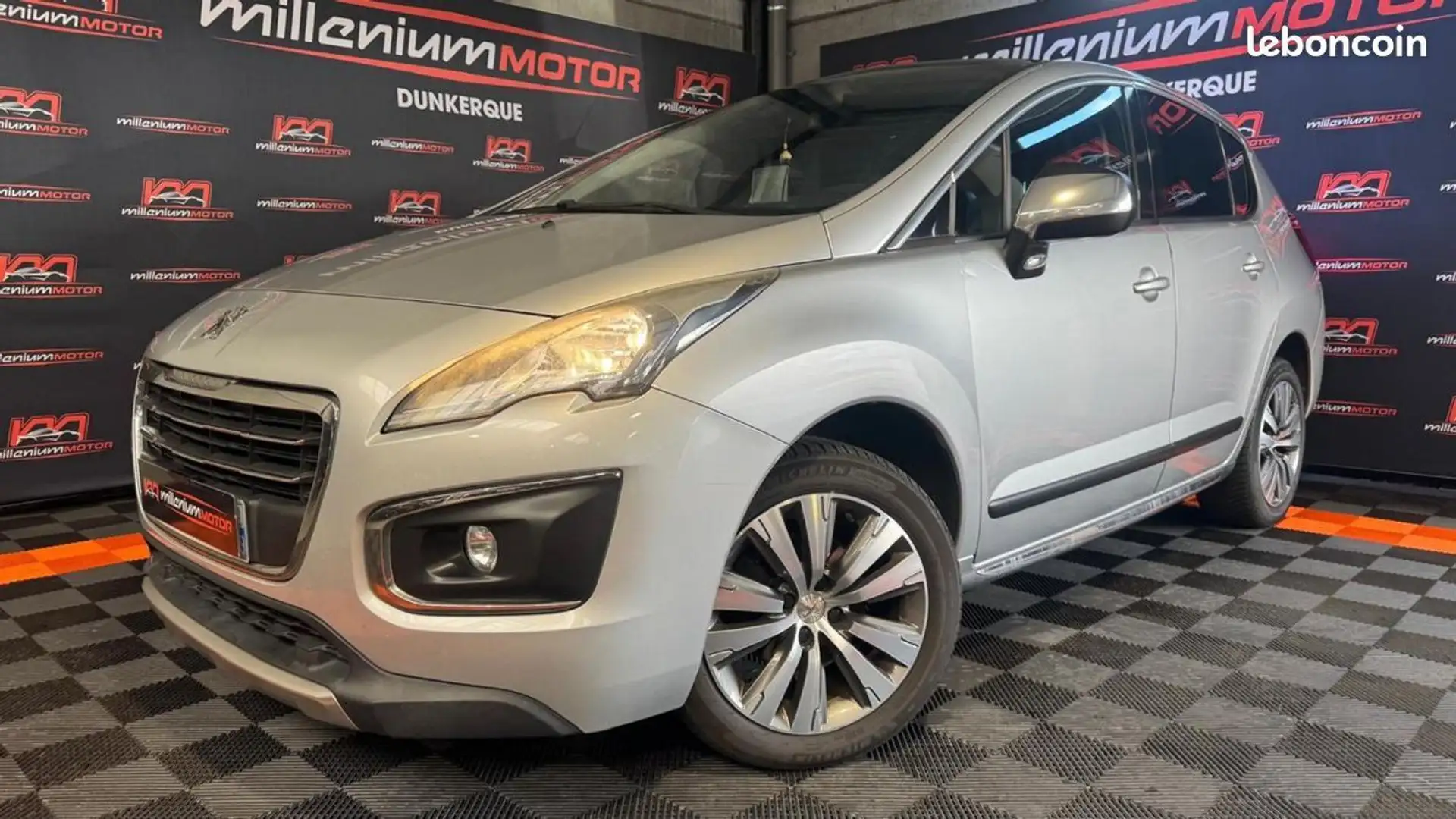 Peugeot 3008 allure 1.6 blue hdi 120 cv garantie 6 mois Gris - 1