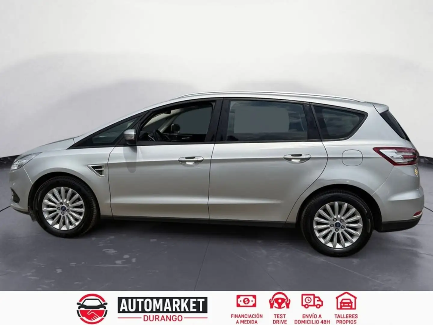 Ford S-Max 1.5 EcoBoost Titanium Gris - 2