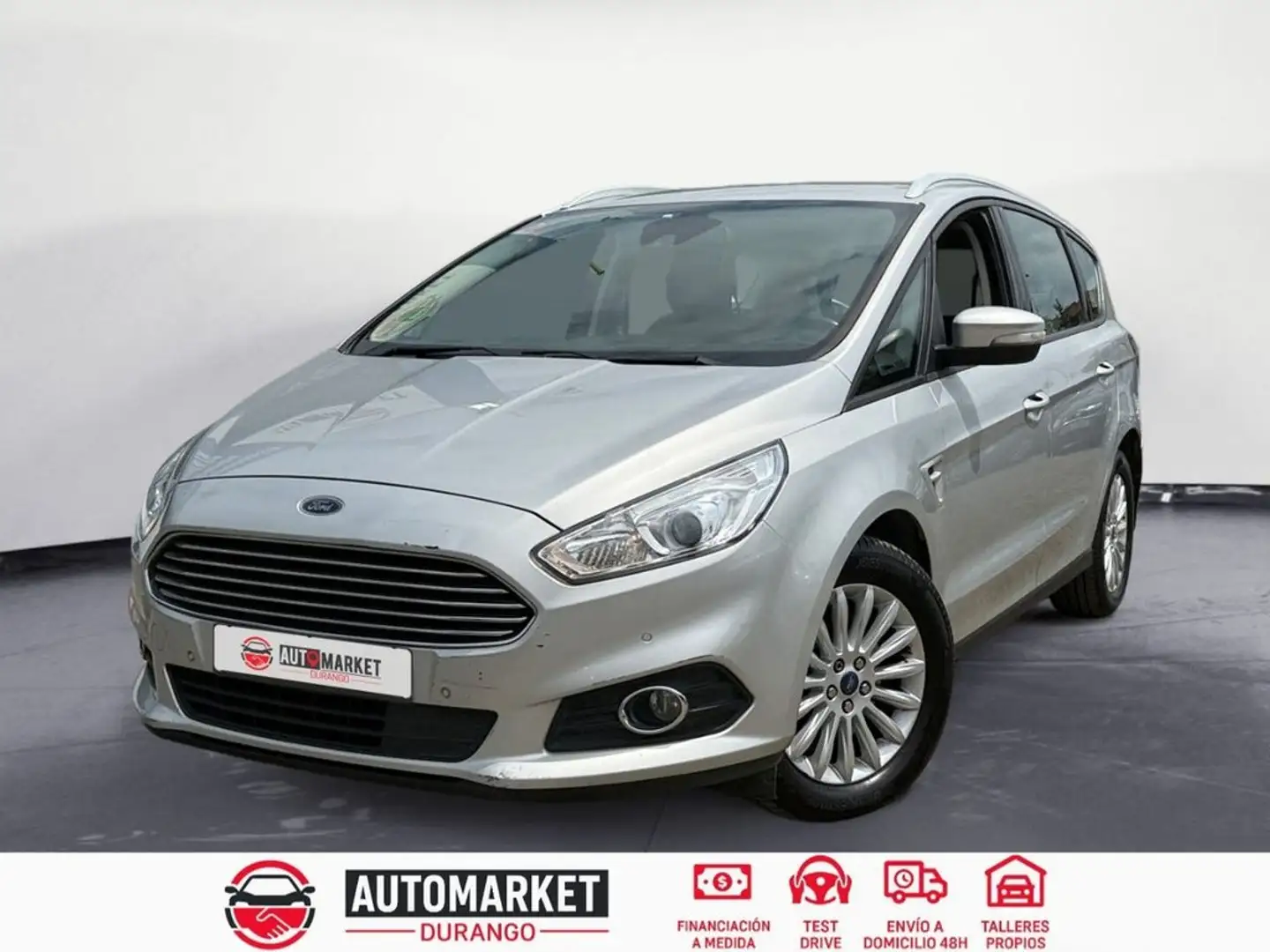 Ford S-Max 1.5 EcoBoost Titanium Gris - 1