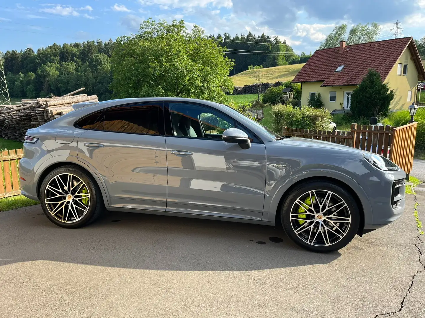 Porsche Cayenne SPORTDESIGN&LEDERPAKET*18Wege*HEAD-UP*BOSE*AHK* Grau - 1