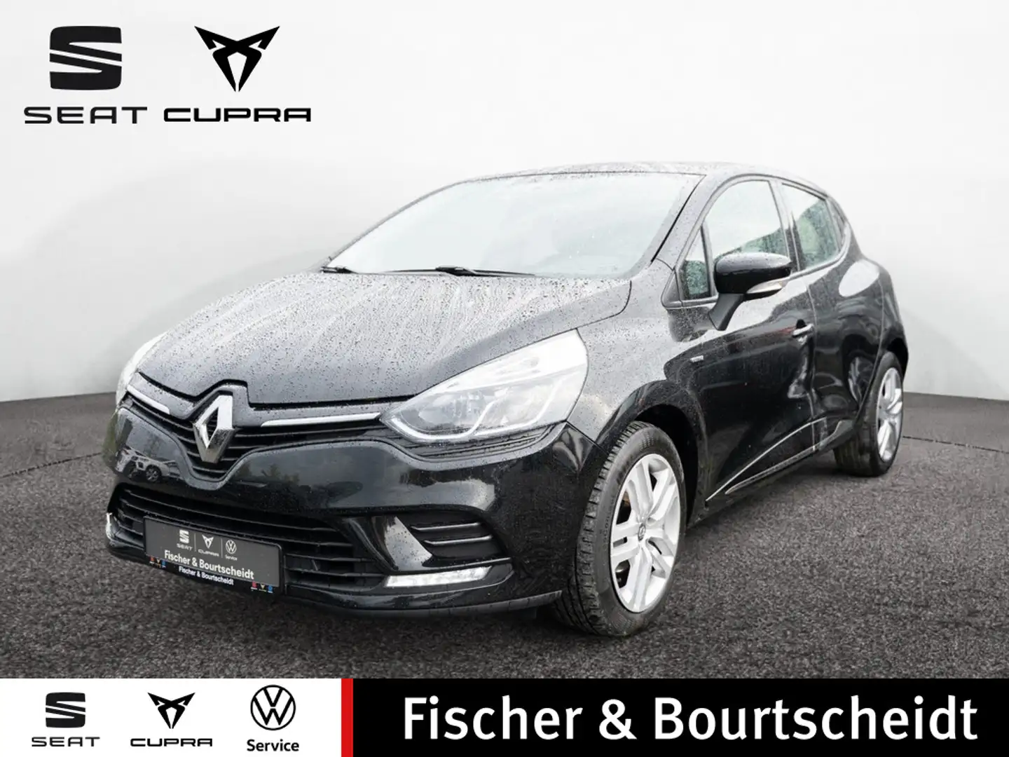 Renault Clio 0.9 Limited NAVI SHZ ALU KLIMA FACEL. Noir - 1