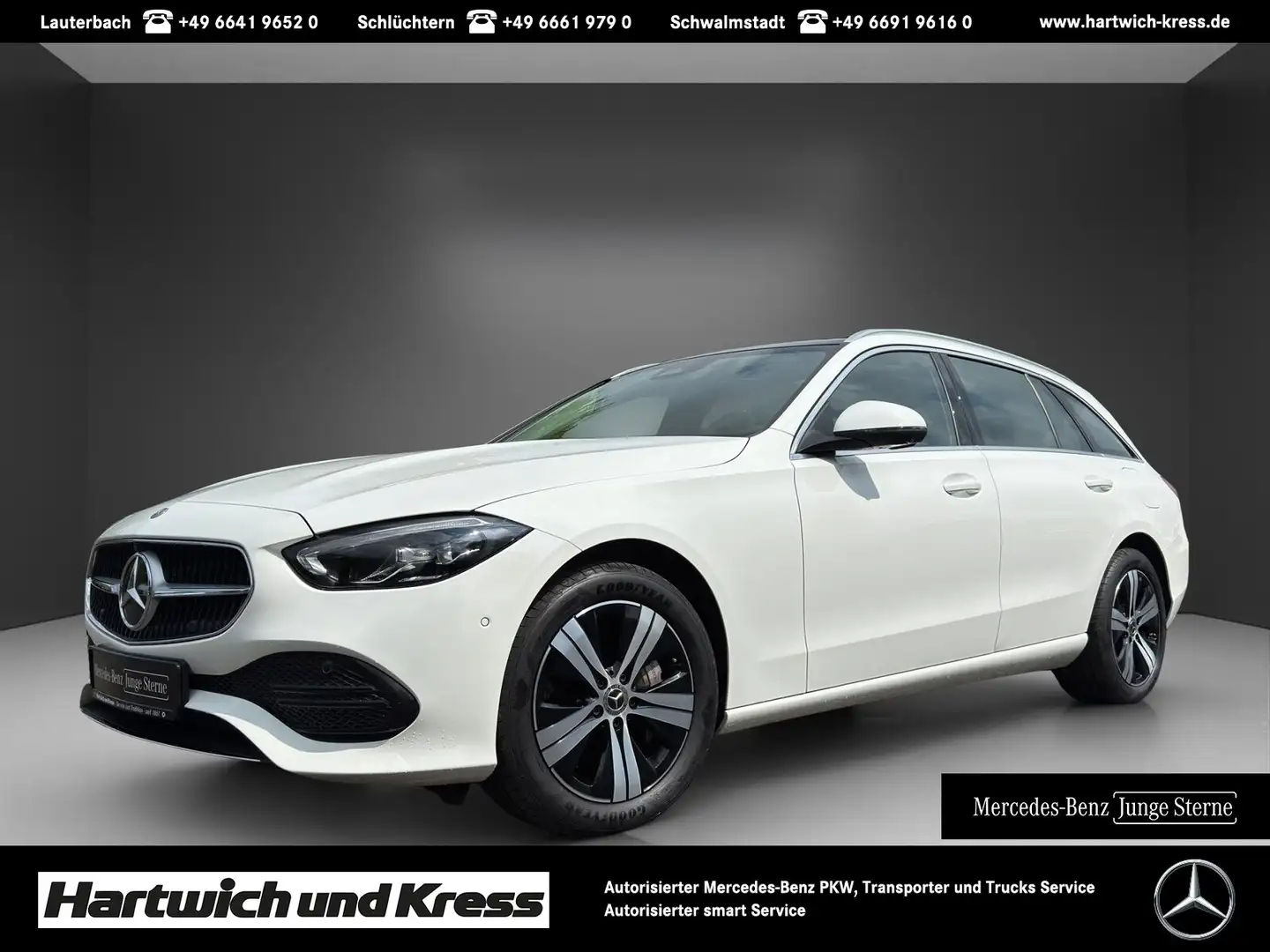 Mercedes-Benz C 300 C 300 e T Avantgarde+Pano+AHK+360°Kamera+LED+Memor Weiß - 1