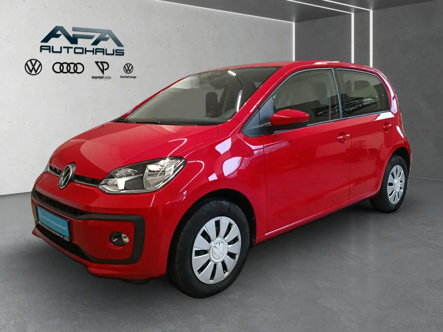 Volkswagen up! 1.0 Move Up! Klima*RearView*Tempomat*SHZ Rosso - 2
