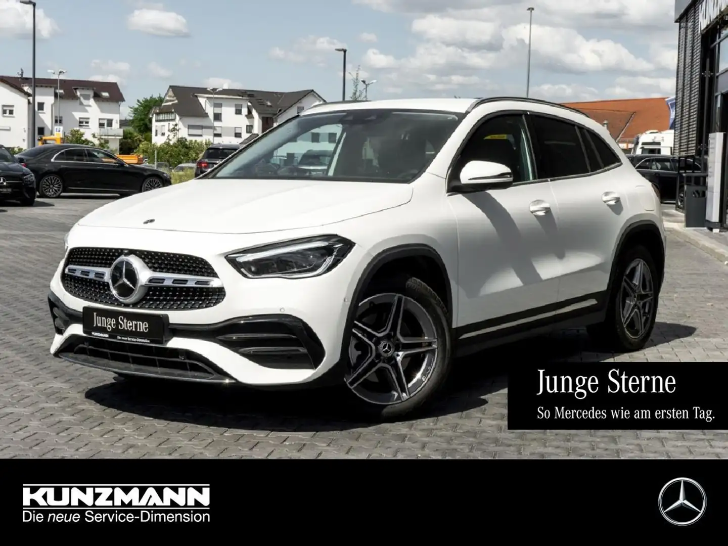 Mercedes-Benz GLA 250 e AMG MBUXNavi+ Distronic Spiegel-P 360° Blanco - 1