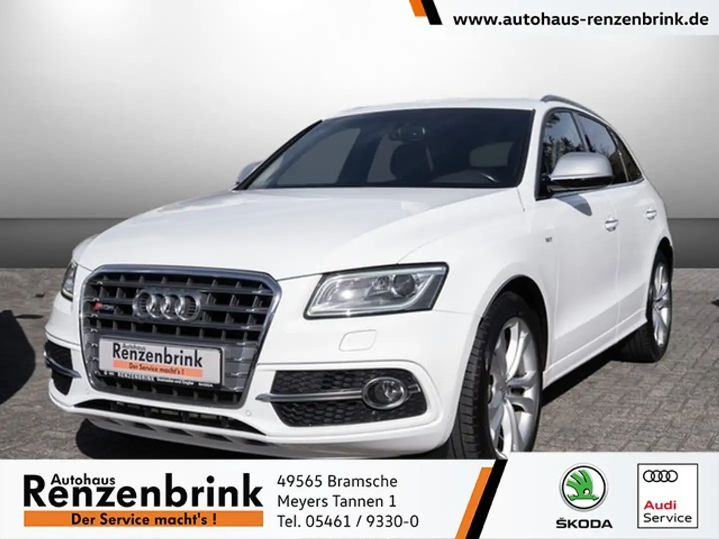 Audi SQ5 3.0 TDI competition quattro XENON+NAVI Weiß - 1