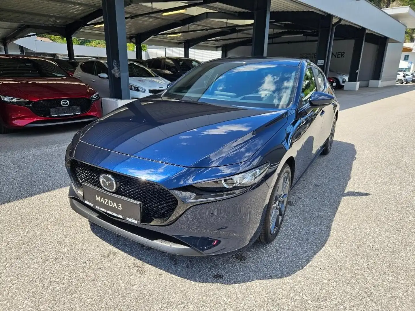 Mazda 3 Mazda3 e-Skyactiv-G140 Centre-Line Blau - 2