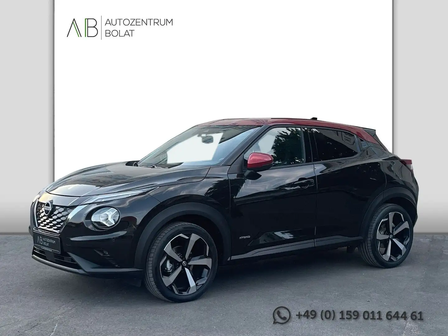 Nissan Juke Hybrid Tekna°TOLLE FARBE°LEDER°BOSE°KAMERA° Negro - 2