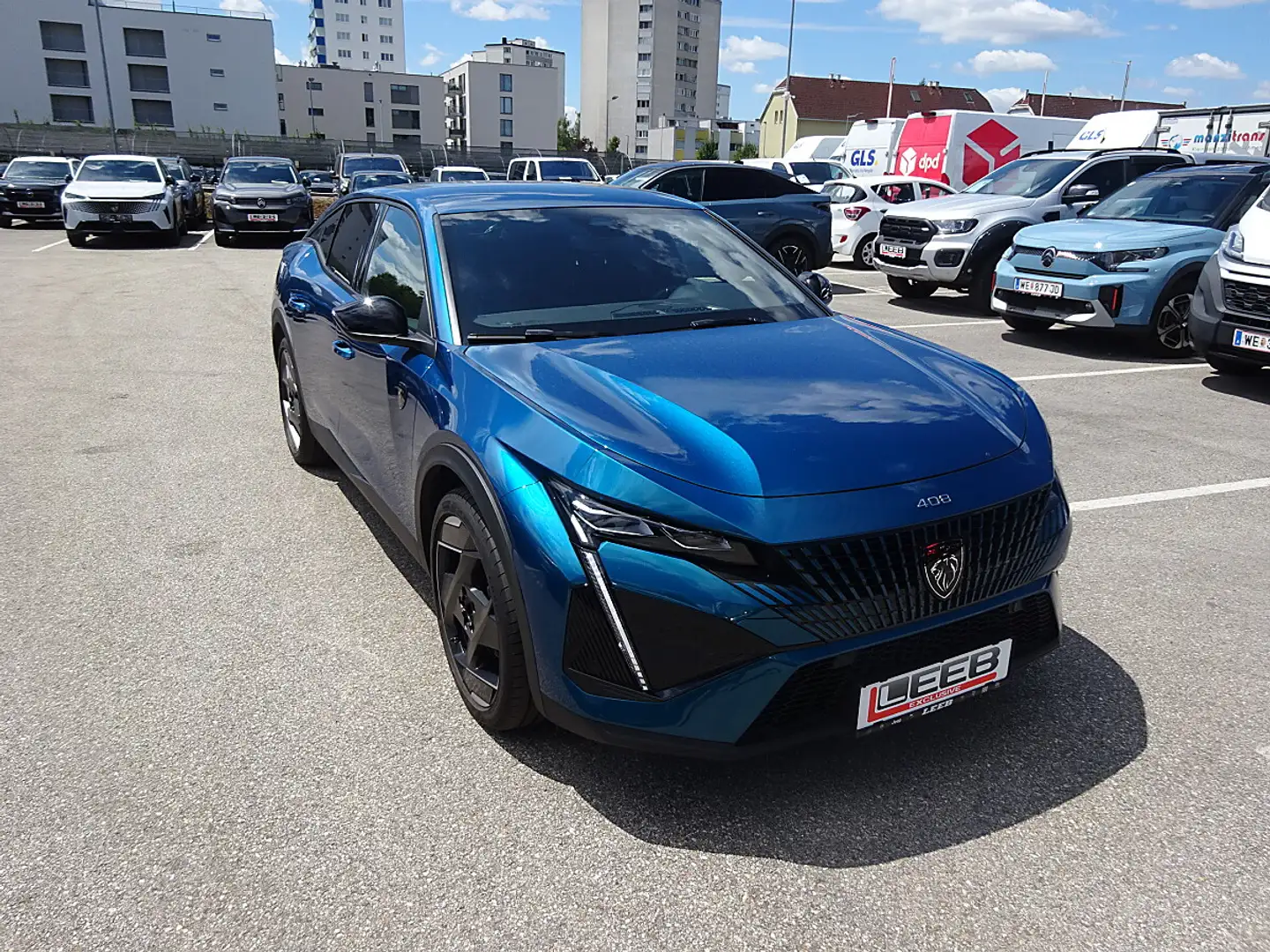 Peugeot 408 PHEV 225 e-EAT8 GT Blau - 2