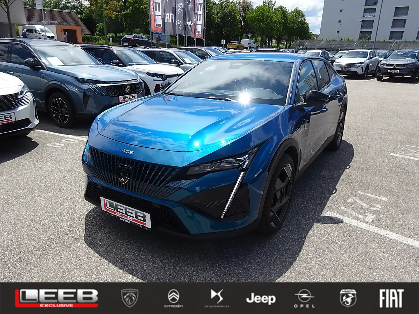 Peugeot 408 PHEV 225 e-EAT8 GT Blau - 1