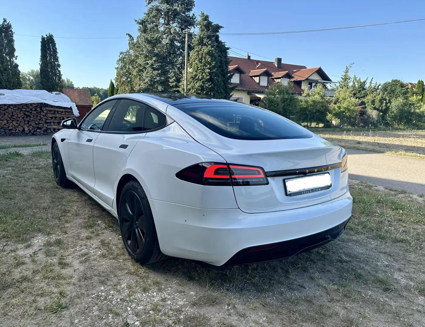 Tesla Model S 900km!EAP!AHK*AP4*Garantie:2029-100Tkm*NP114.770EU Weiß - 2