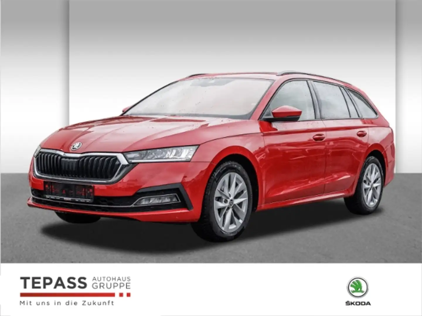 Skoda Octavia Combi 1.5l TSI First Edition LED NAVI KAMERA Piros - 1
