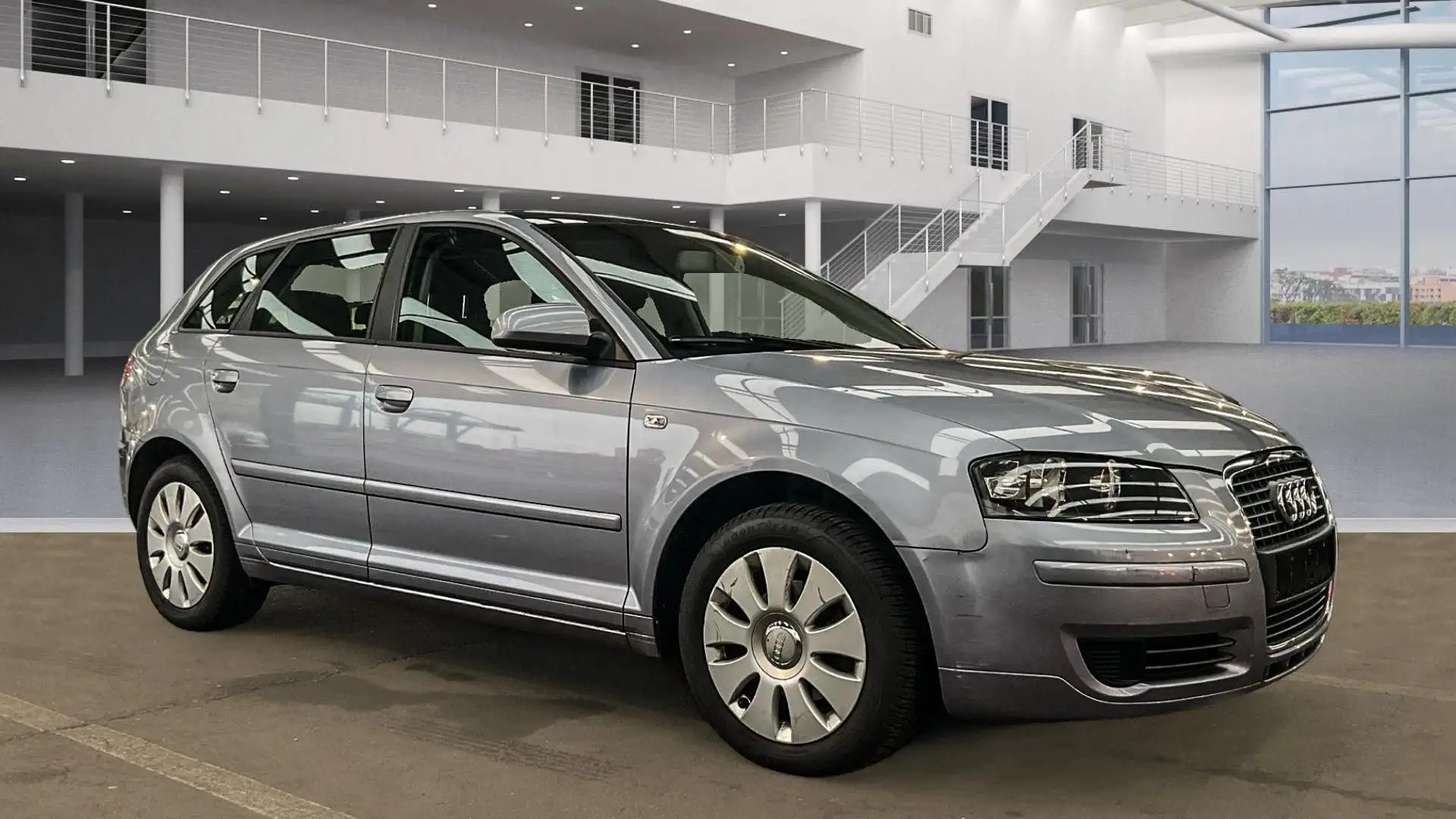 Audi A3 1.6 Sportback | 1 HAND | Pano | SHZ | Scheckheft Grau - 2