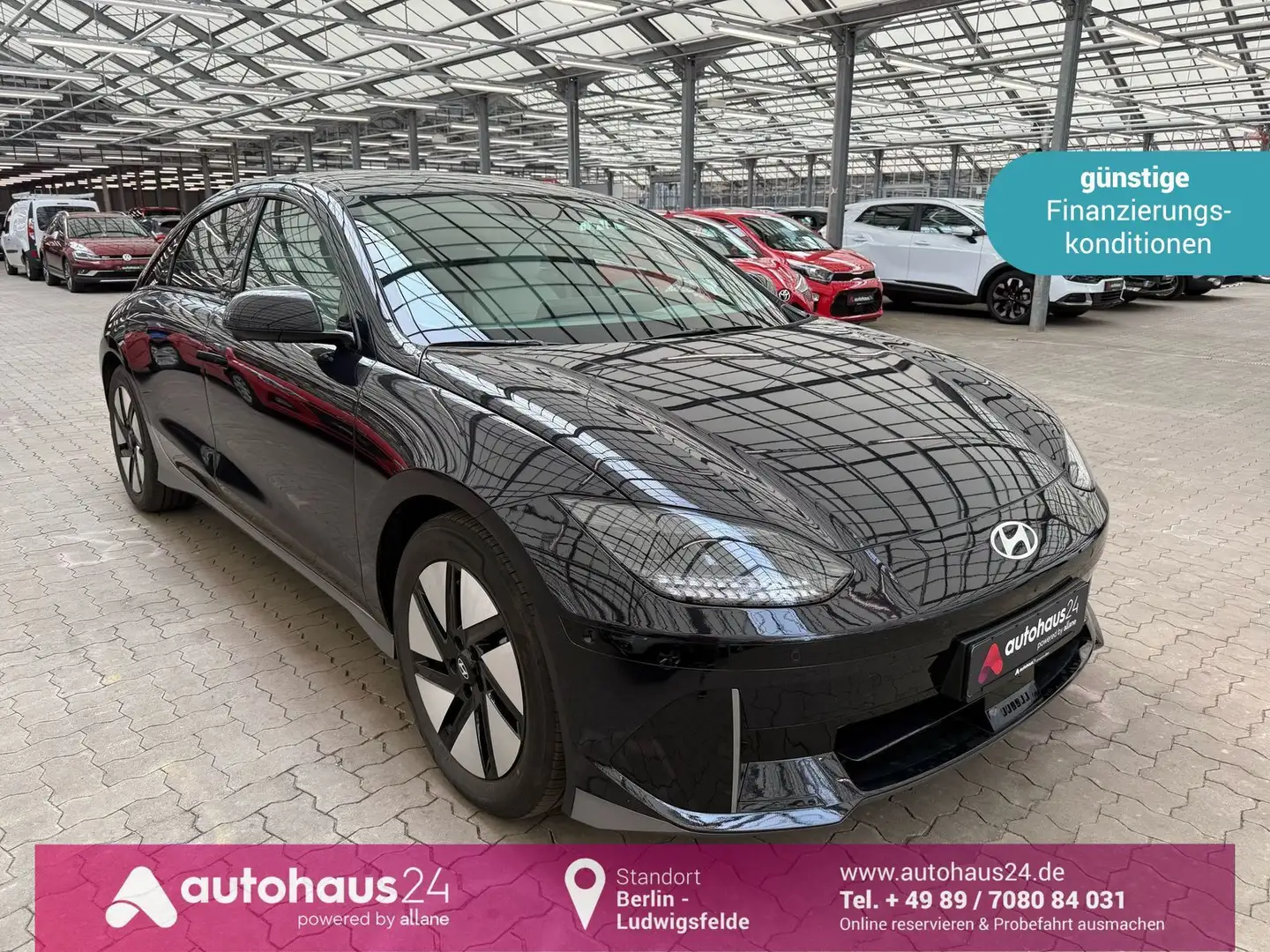 Hyundai IONIQ 6 Techniq  Matrix-LED|Kamera|HeadUp Blau - 1