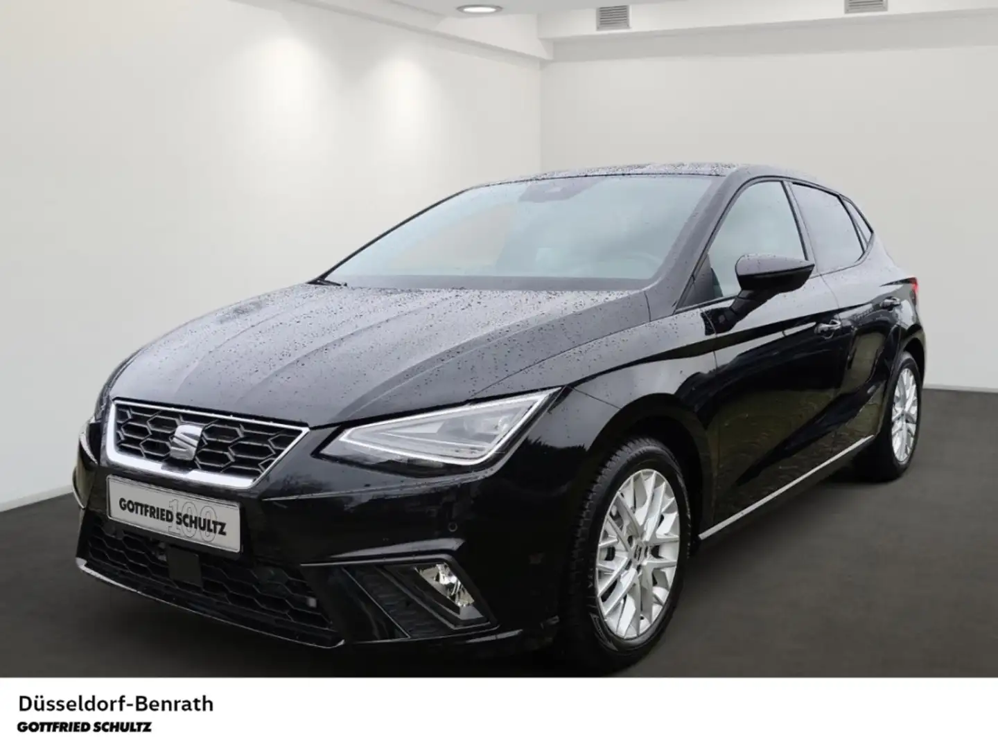 SEAT Ibiza FR 1.0 TSI DSG Voll-LED Navi Einparkhilfe Rückfahr Schwarz - 1